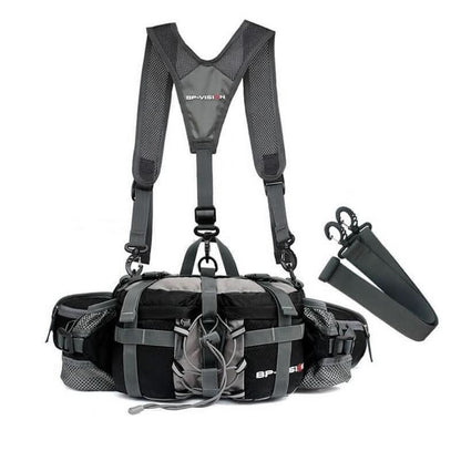 Waterproof Outdoor Hiking Hip Pack with Water Bottle Holder - Cofik
