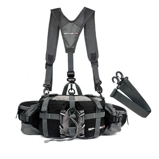 Waterproof Outdoor Hiking Hip Pack with Water Bottle Holder - Cofik