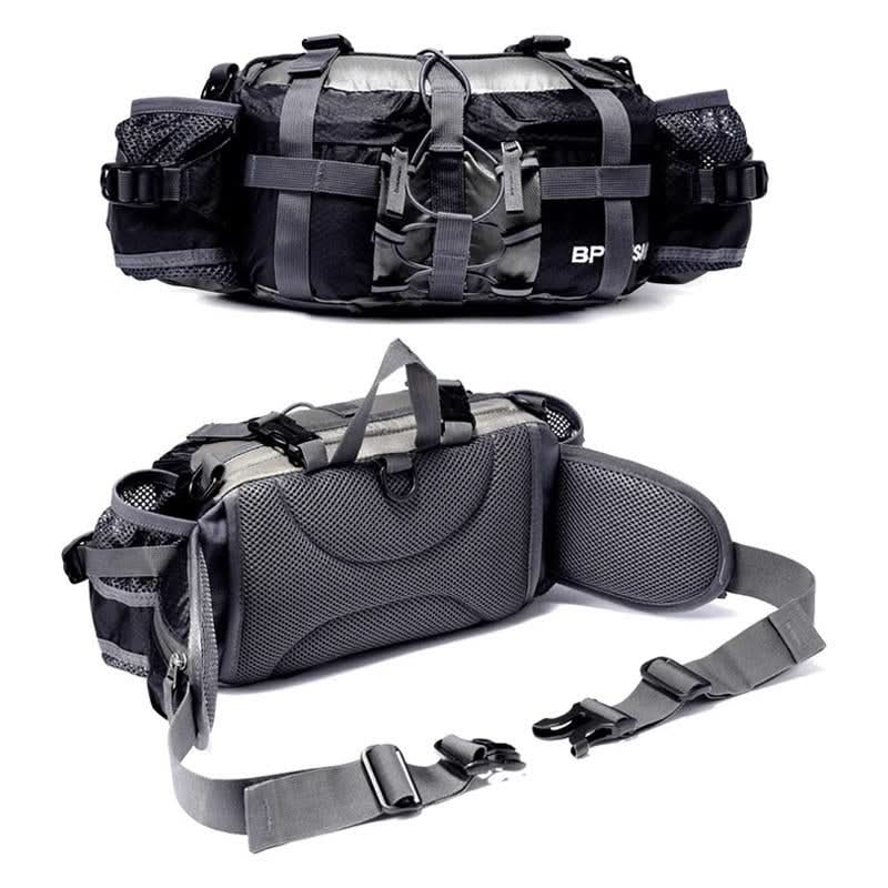 Waterproof Outdoor Hiking Hip Pack with Water Bottle Holder