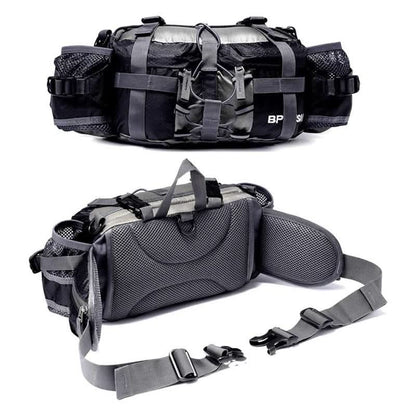 Waterproof Outdoor Hiking Hip Pack with Water Bottle Holder