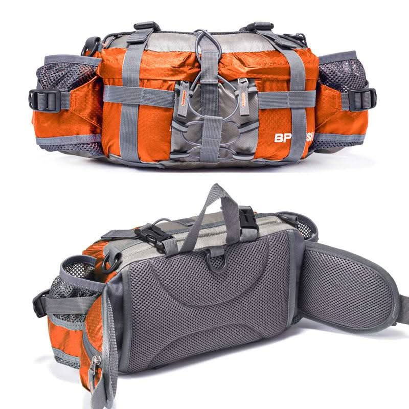Waterproof Outdoor Hiking Hip Pack with Water Bottle Holder