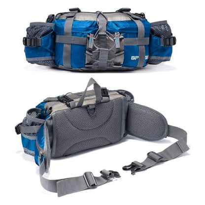 Waterproof Outdoor Hiking Hip Pack with Water Bottle Holder