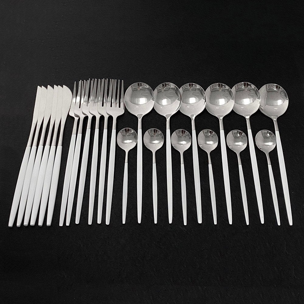 Luxury Golden Flatware Set