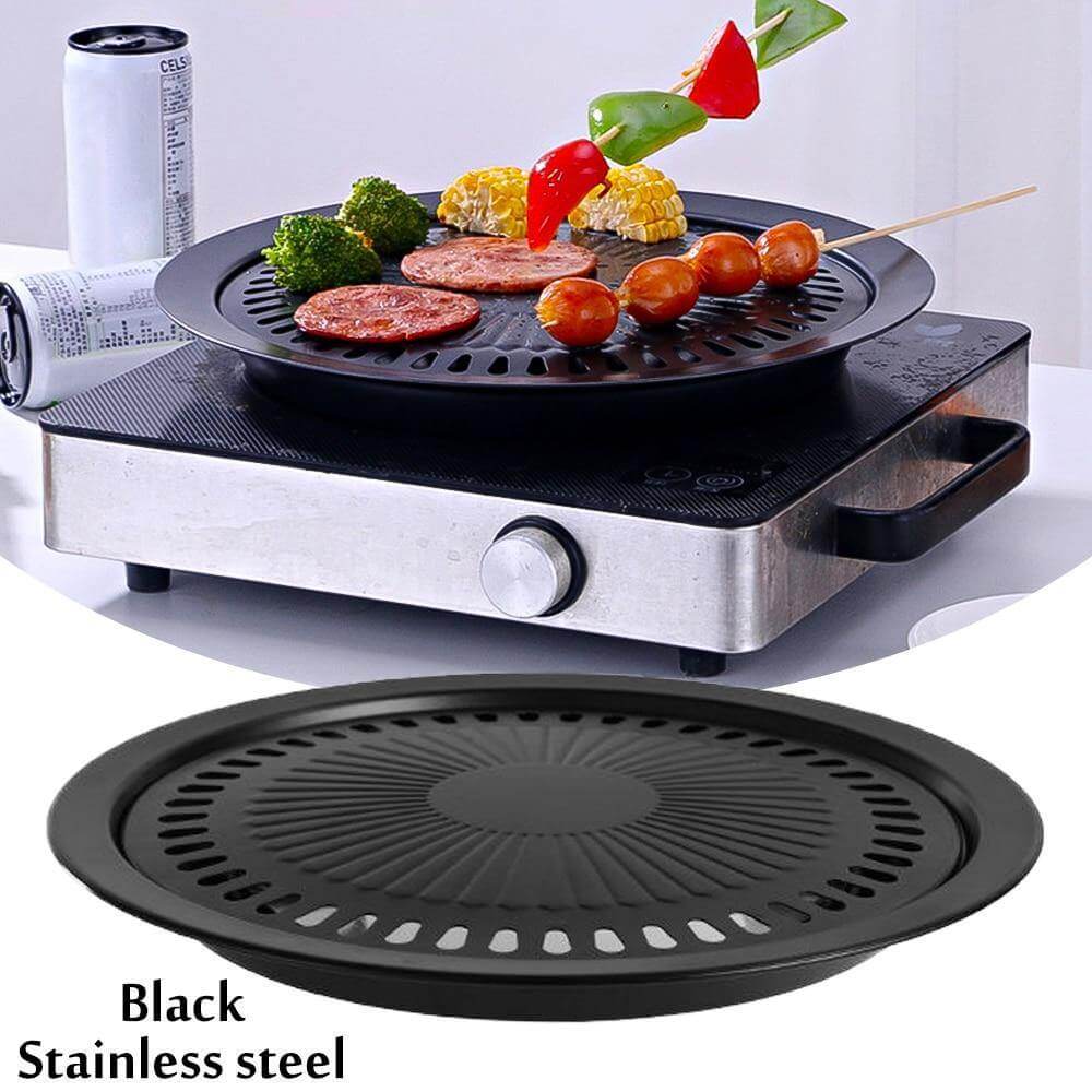 Compact Korean Mobile Non Stick Barbecue Grill