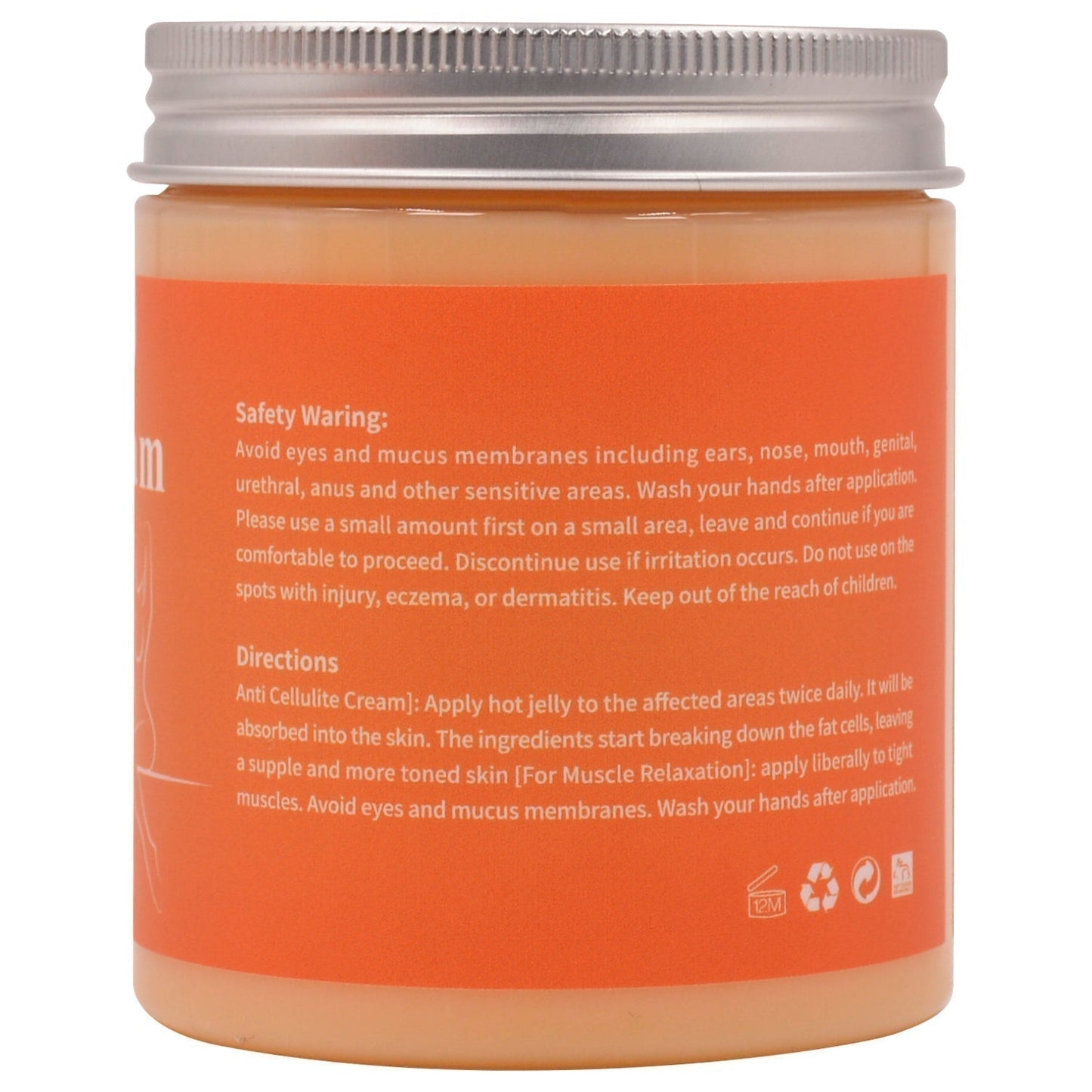 Contouring Body Cream - Fat Burner - Anti Cellulite