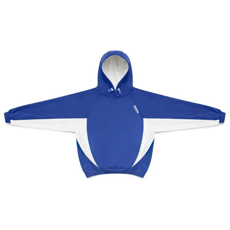 Velden Hoodie — Oversized Soft Polyester Hoodie with Contrast Panels