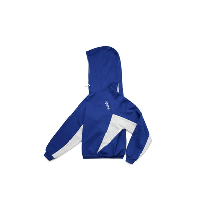 Velden Hoodie — Oversized Soft Polyester Hoodie with Contrast Panels