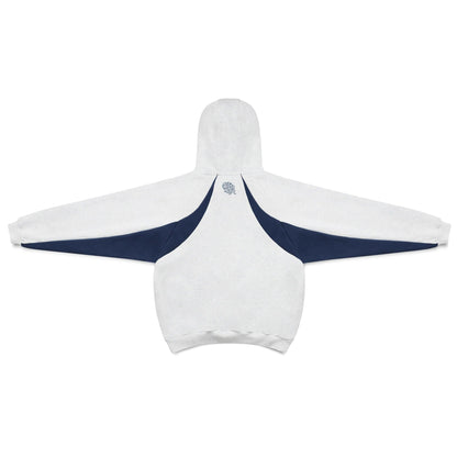 Velden Hoodie — Oversized Soft Polyester Hoodie with Contrast Panels