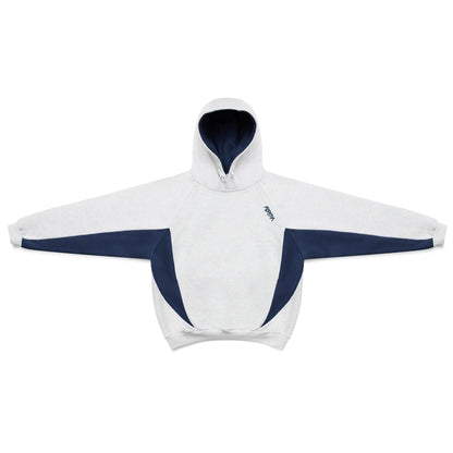 Velden Hoodie — Oversized Soft Polyester Hoodie with Contrast Panels