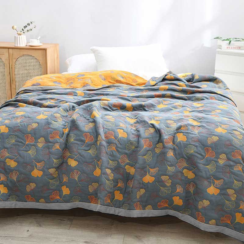 Soft Cotton Duvet with Beautiful Leaf Design - Cofik