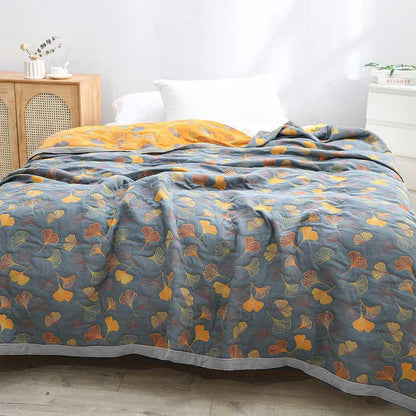 Soft Cotton Duvet with Beautiful Leaf Design - Cofik