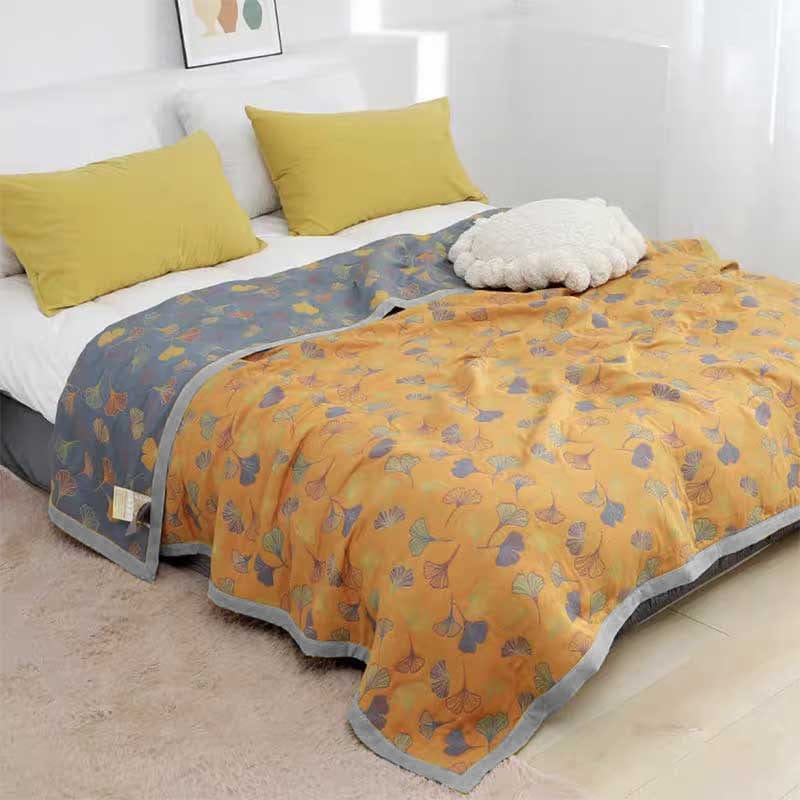 Soft Cotton Duvet with Beautiful Leaf Design