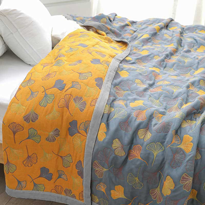 Soft Cotton Duvet with Beautiful Leaf Design