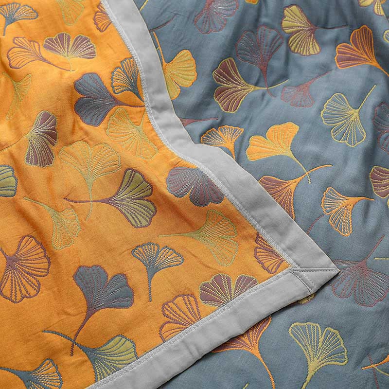 Soft Cotton Duvet with Beautiful Leaf Design