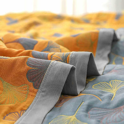 Soft Cotton Duvet with Beautiful Leaf Design