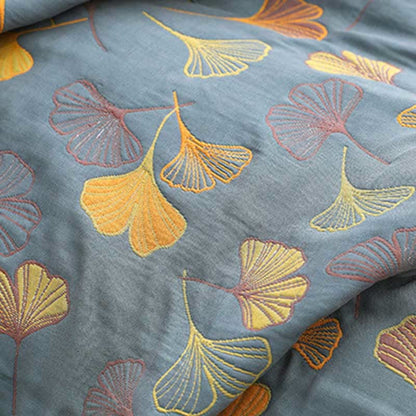 Soft Cotton Duvet with Beautiful Leaf Design