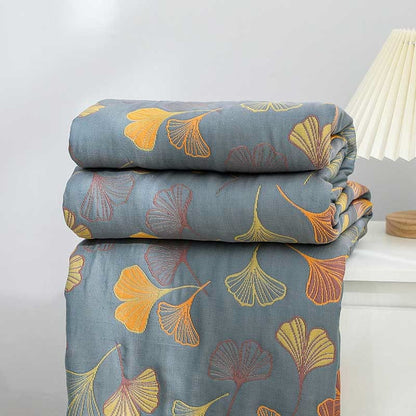 Soft Cotton Duvet with Beautiful Leaf Design
