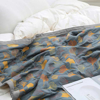 Soft Cotton Duvet with Beautiful Leaf Design