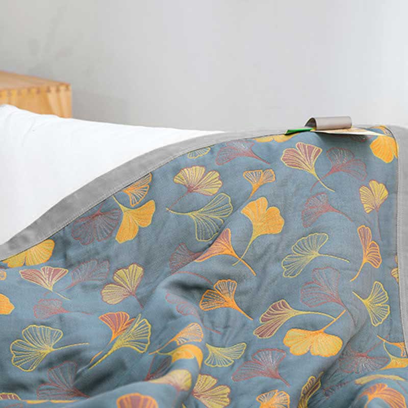 Soft Cotton Duvet with Beautiful Leaf Design