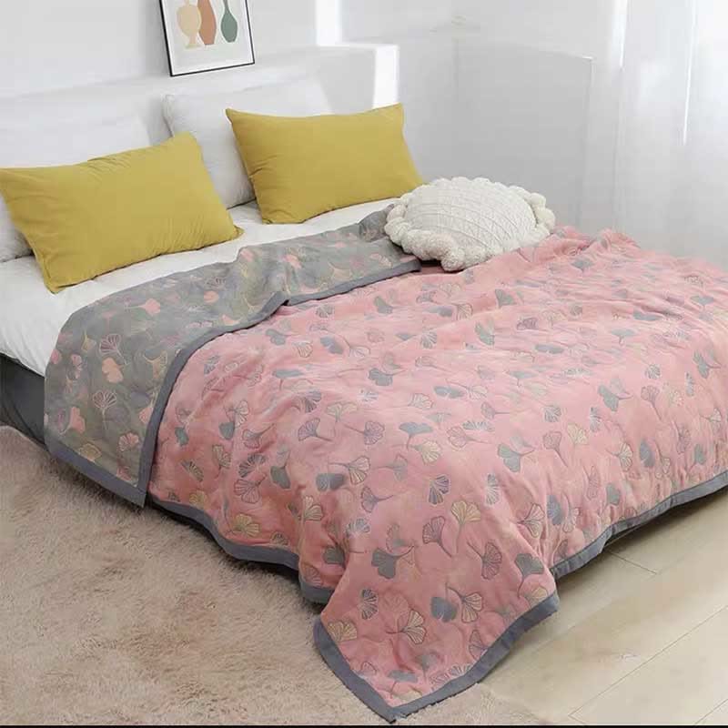 Soft Cotton Duvet with Beautiful Leaf Design