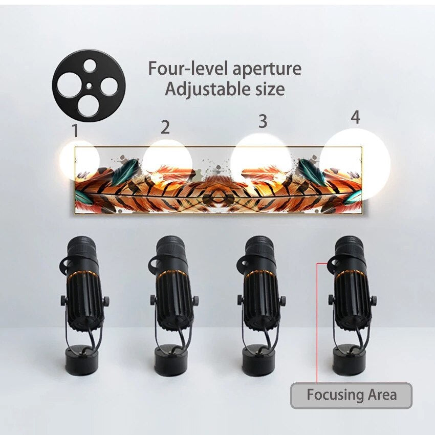 Adjustable LED Aluminum Ceiling Spot Light