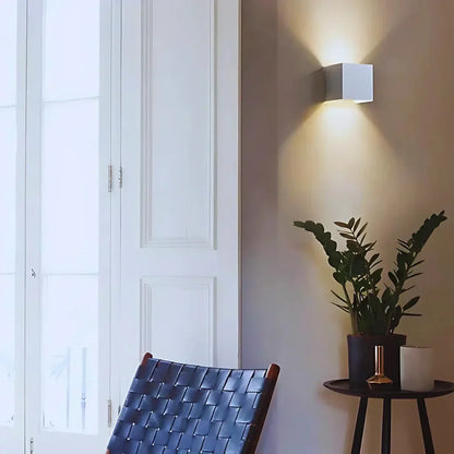 Flexible Dark Square LED Wall Light