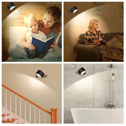 Cordless Rechargeable LED Wall Light