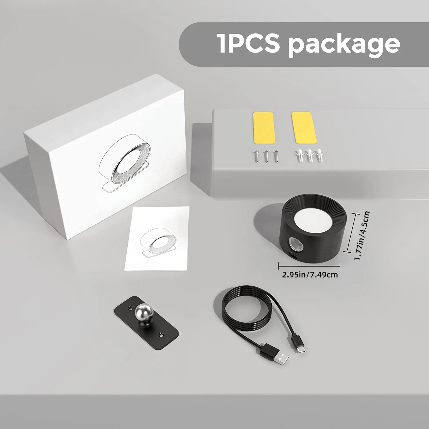 Flexible LED Plug in Wall Light