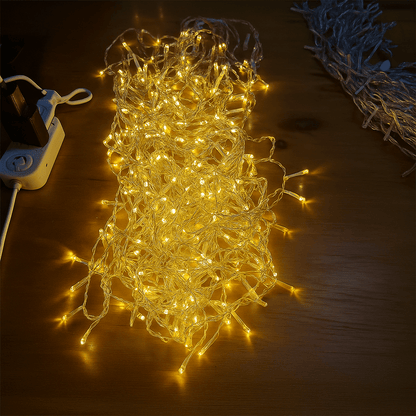 Frosty White String Christmas Lights