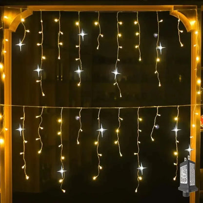 Frosty White String Christmas Lights