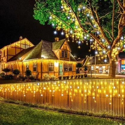 Frosty White String Christmas Lights