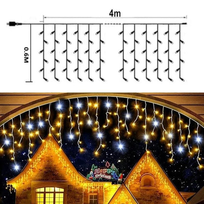 Frosty White String Christmas Lights