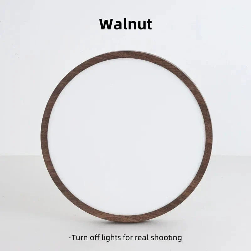 Slim Wooden Style LED Ceiling Light