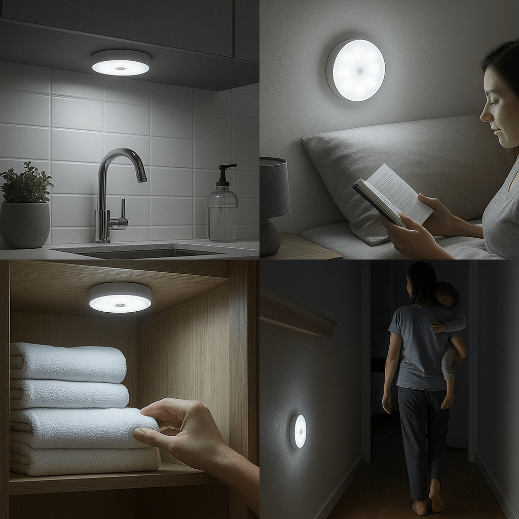 Automatic Battery Powered LED Night Light