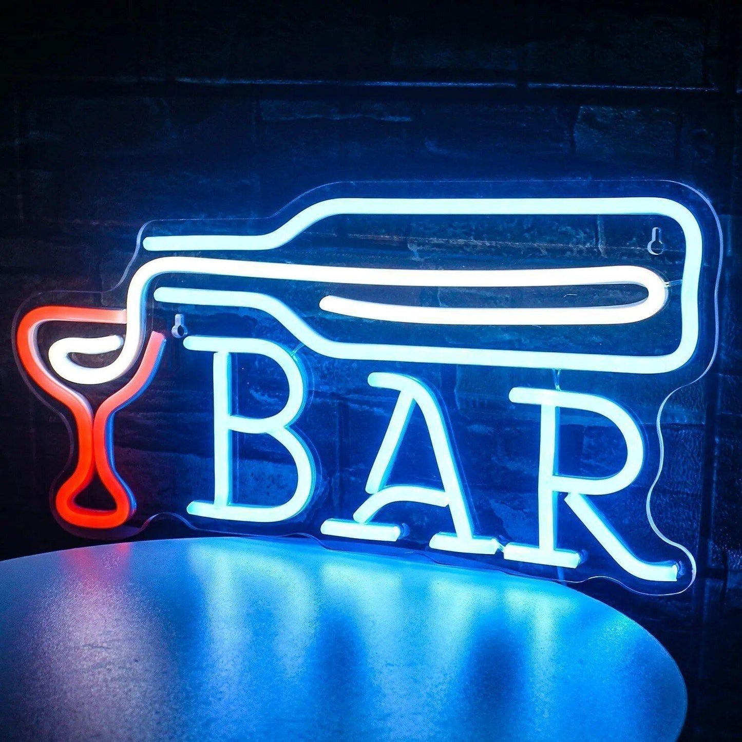 Vibrant LED Neon Bar Sign