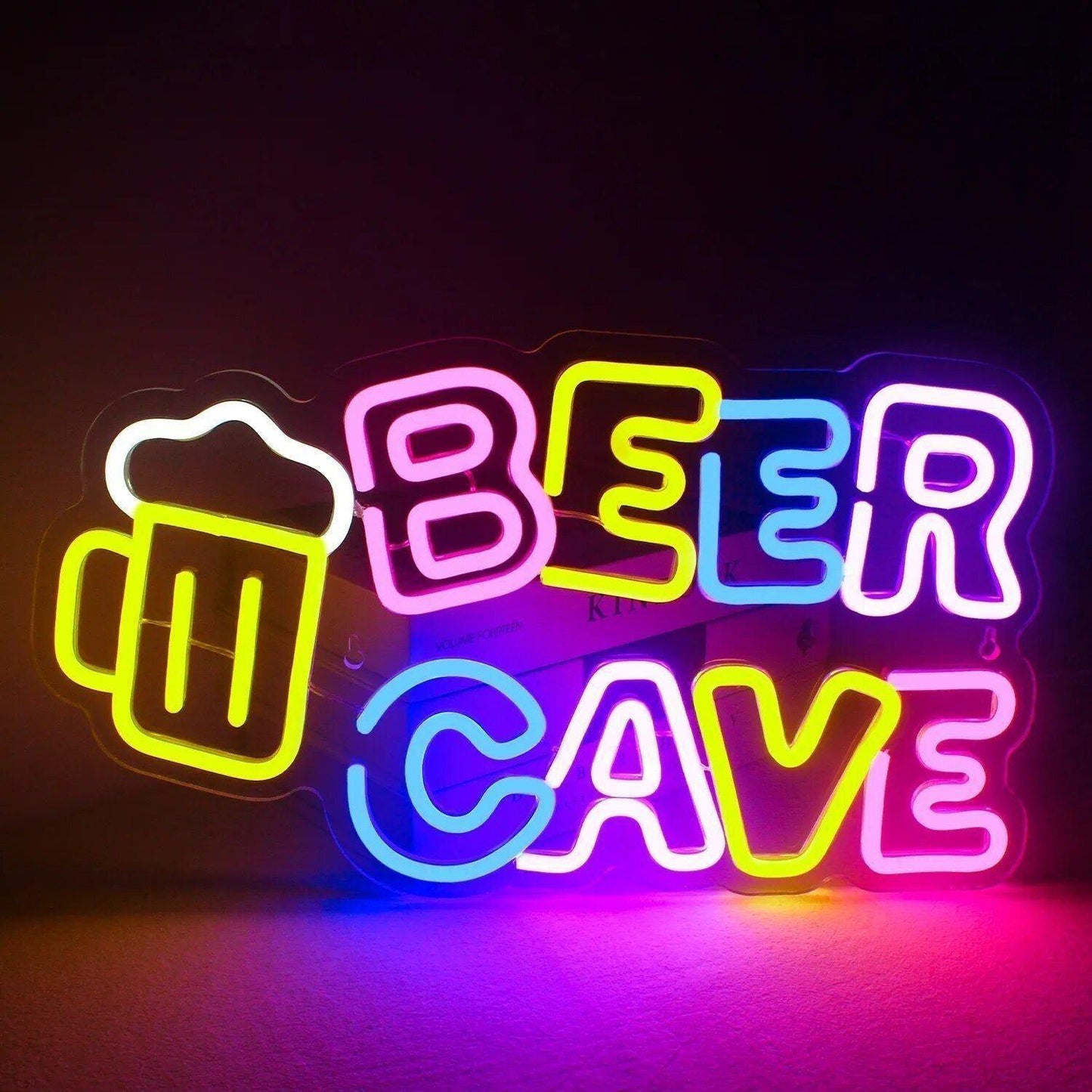 Vibrant LED Neon Bar Sign