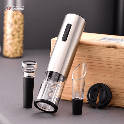 Wine Lovers 4-in-1 Electric Corkscrew Set