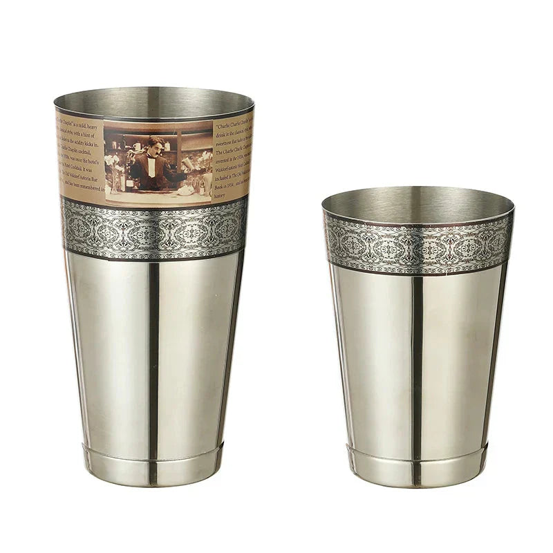Classic Stainless Steel Cocktail Shaker Bar Tool Set