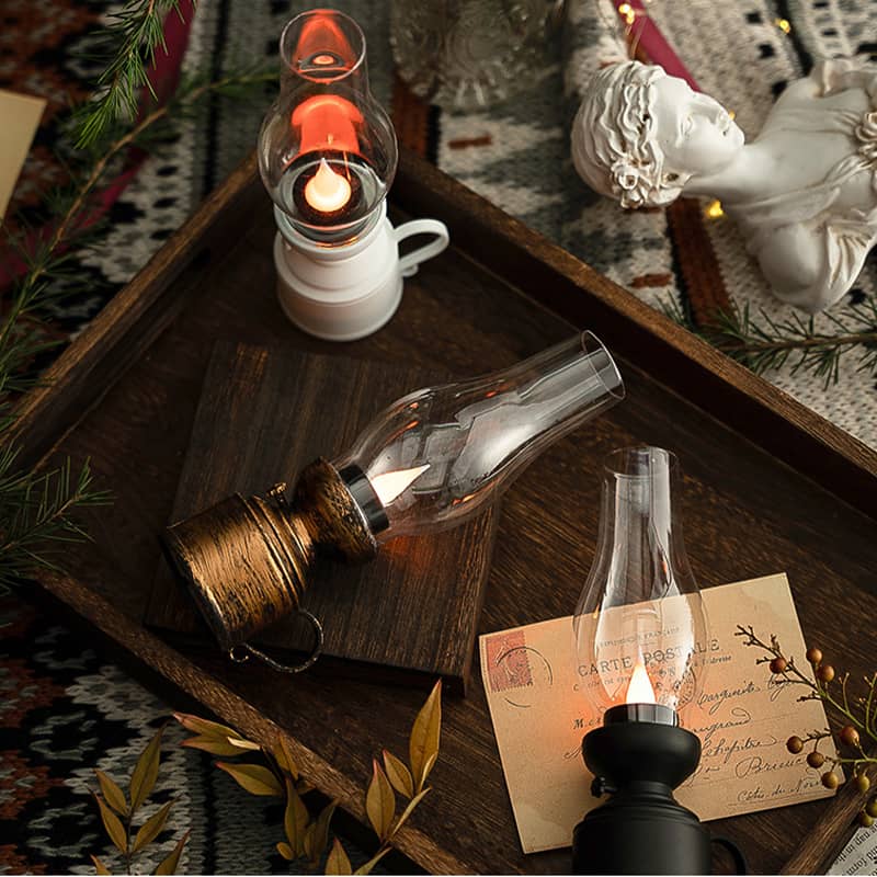 Classic Lantern LED Desk Light