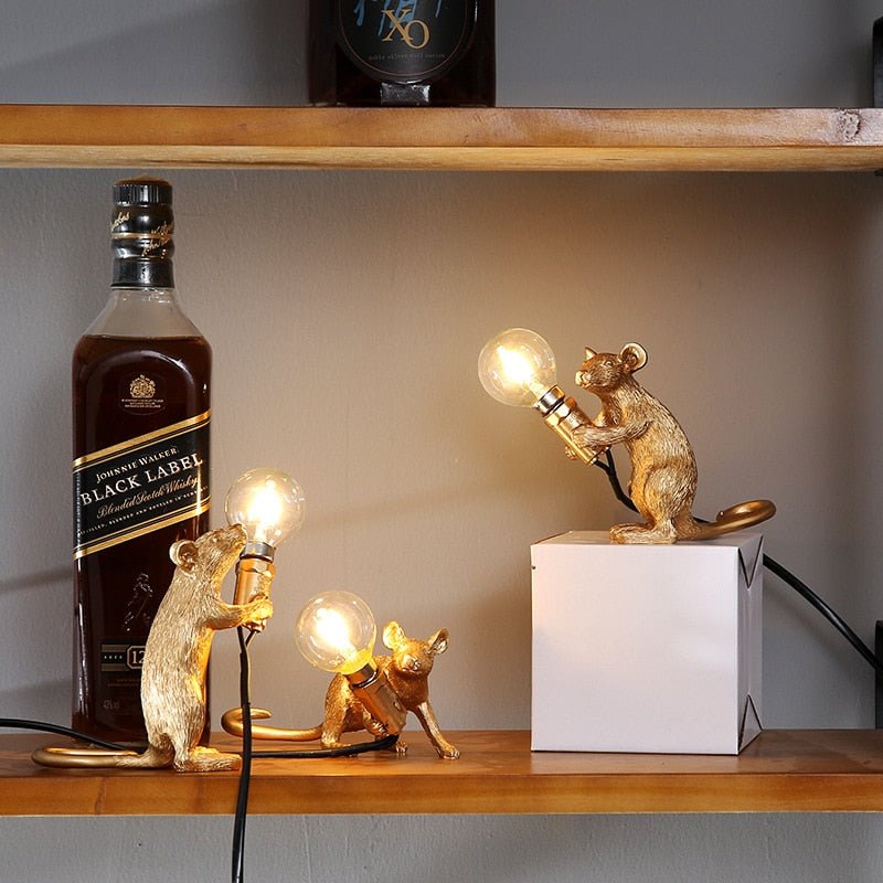Retro Style Mouse Desk Light