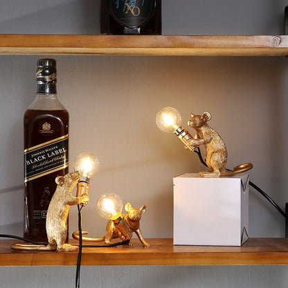 Retro Style Mouse Desk Light