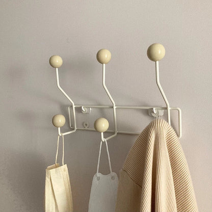 Rustic Metal Hook Set - Traditional Coat Rack for Hanging