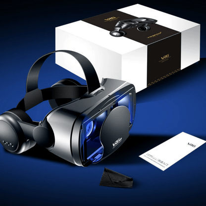 3D VR Headset with Audio and Game Controller