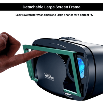 3D VR Headset with Audio and Game Controller
