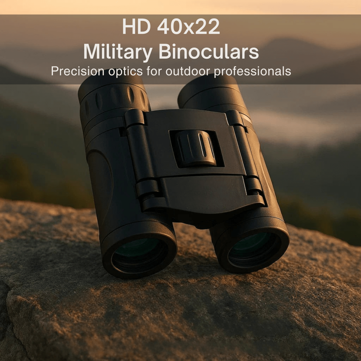 High Definition 40x22 Binoculars for Clear Long Distance Viewing