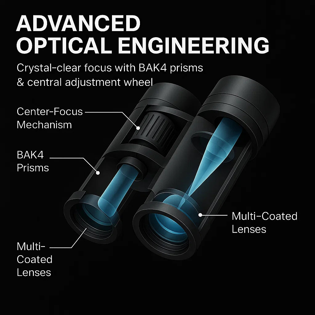 High Definition 40x22 Binoculars for Clear Long Distance Viewing