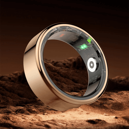 Smart Fitness Tracker Titanium Ring