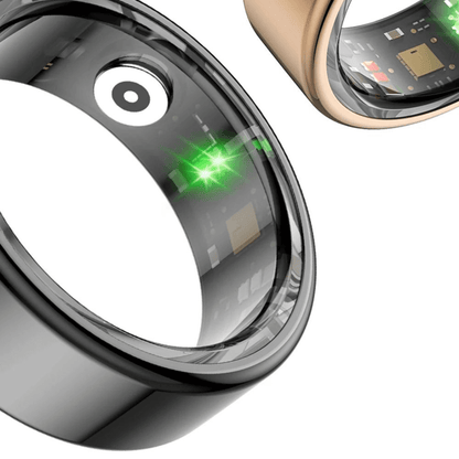 Smart Fitness Tracker Titanium Ring