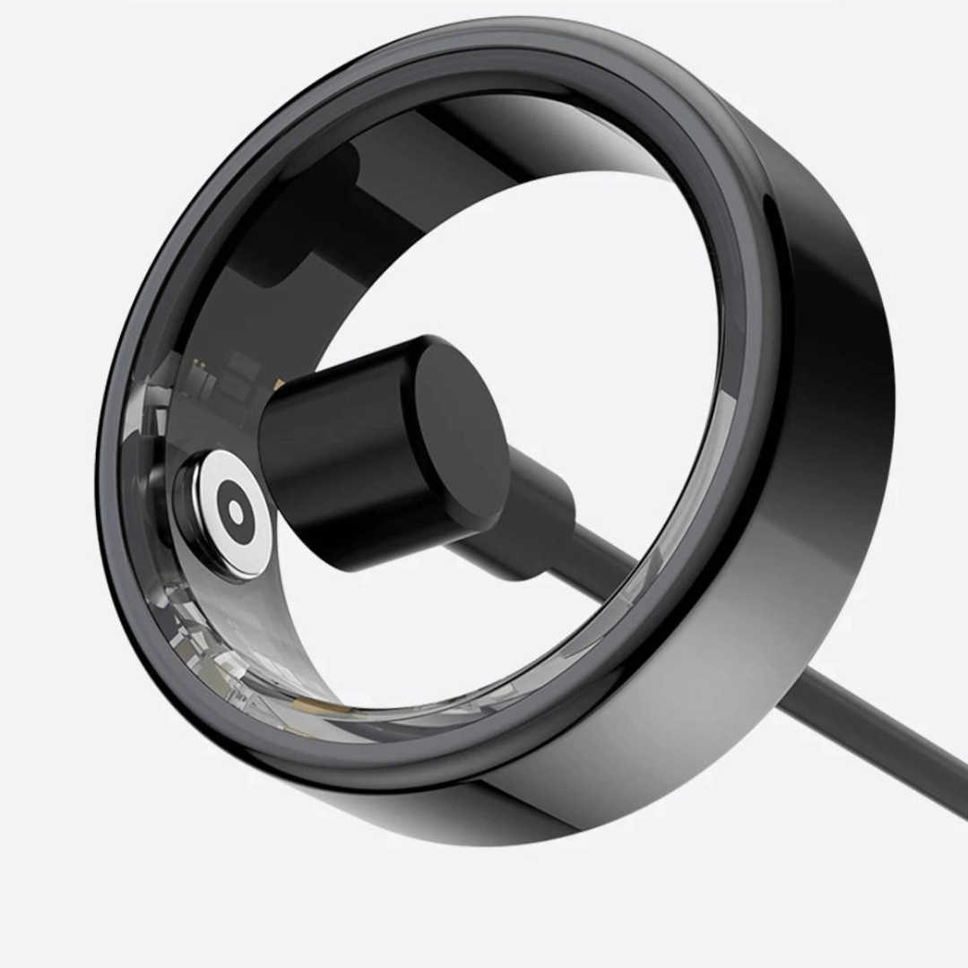 Smart Fitness Tracker Titanium Ring
