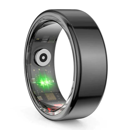 Smart Fitness Tracker Titanium Ring